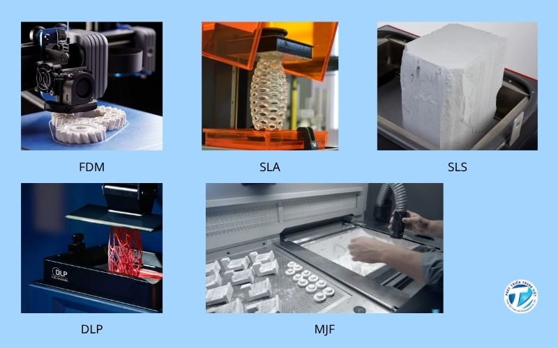 Một số công nghệ in 3D phổ biến hiện nay